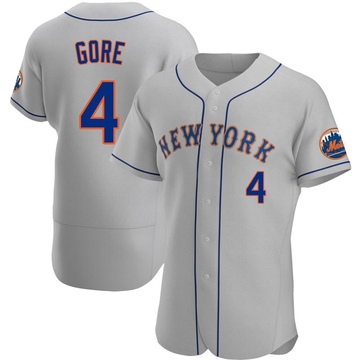 Authentic Terrance Gore Men's New York Mets Gray Road Jersey