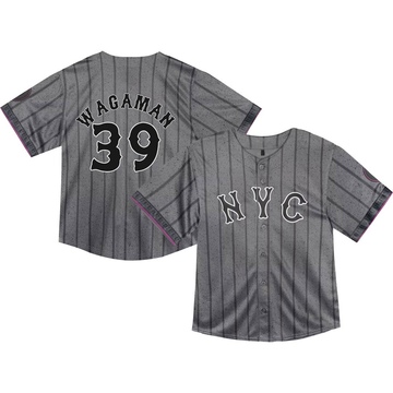 Limited Eric Wagaman Toddler New York Mets Graphite 2024 City Connect Jersey