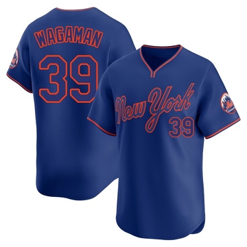 Limited Eric Wagaman Youth New York Mets Royal Alternate 2 Jersey