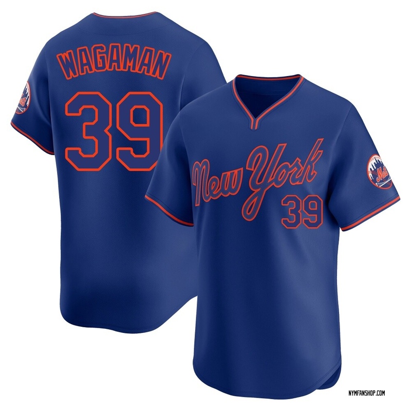 Limited Eric Wagaman Youth New York Mets Royal Alternate 2 Jersey