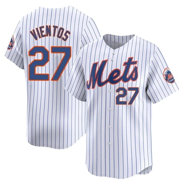 Limited Mark Vientos Men's New York Mets White Home Jersey