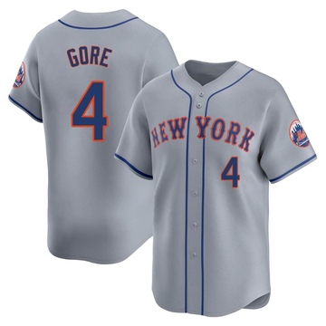 Limited Terrance Gore Men's New York Mets Gray Away Jersey