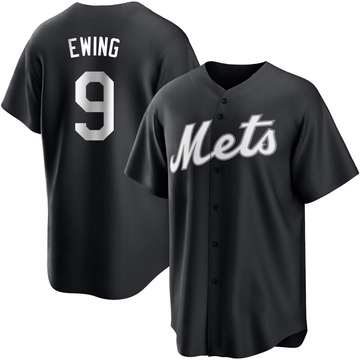 Replica A.J. Ewing Men's New York Mets White Black/ Jersey