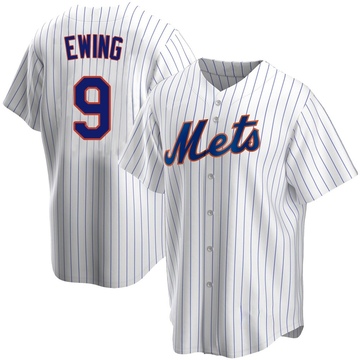 Replica A.J. Ewing Men's New York Mets White Home Jersey