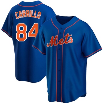Replica Alejandro Carrillo Youth New York Mets Royal Alternate Jersey
