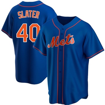 Replica Austin Slater Men's New York Mets Royal Alternate Jersey