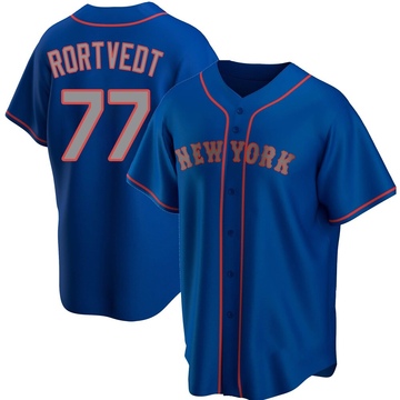 Replica Ben Rortvedt Youth New York Mets Royal Alternate Road Jersey