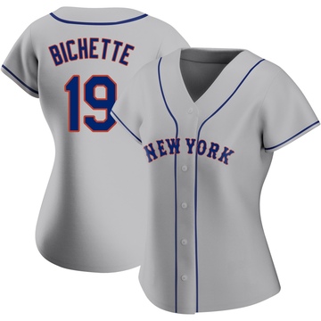 Replica Bo Bichette Women's New York Mets Gray Road Jersey