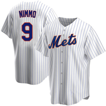 Replica Brandon Nimmo Men's New York Mets White Home Jersey