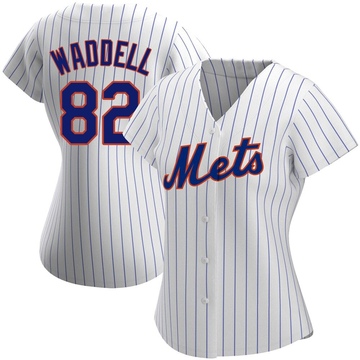 Replica Brandon Waddell Women's New York Mets White Home Jersey