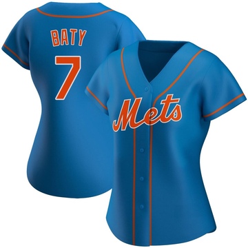 Replica Brett Baty Women's New York Mets Royal Alternate Jersey