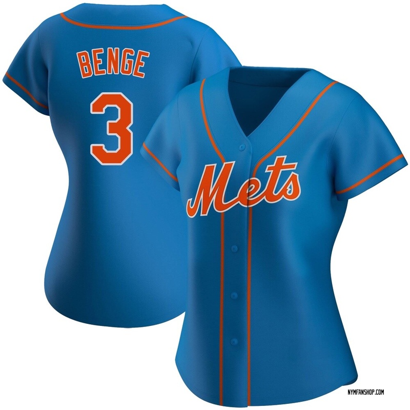 Replica Carson Benge Women's New York Mets Royal Alternate Jersey