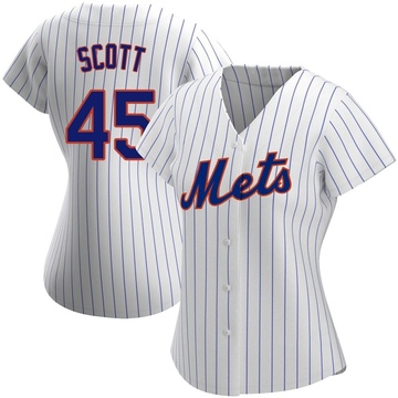 Replica Christian Scott Women's New York Mets White Home Jersey