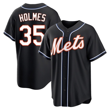 Replica Clay Holmes Youth New York Mets Black Fashion Out Jersey