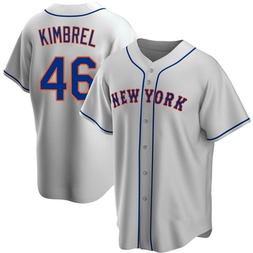 Replica Craig Kimbrel Men's New York Mets Gray Road Jersey