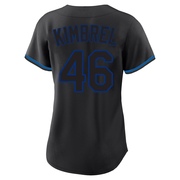 Replica Craig Kimbrel Women's New York Mets Black Fashion Jersey