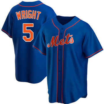 Replica David Wright Youth New York Mets Royal Alternate Jersey