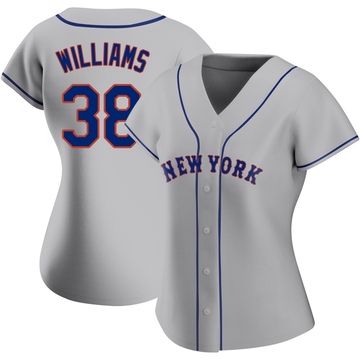 Replica Devin Williams Women's New York Mets Gray Road Jersey