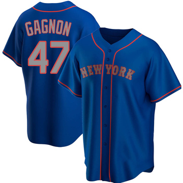 Replica Drew Gagnon Youth New York Mets Royal Alternate Road Jersey