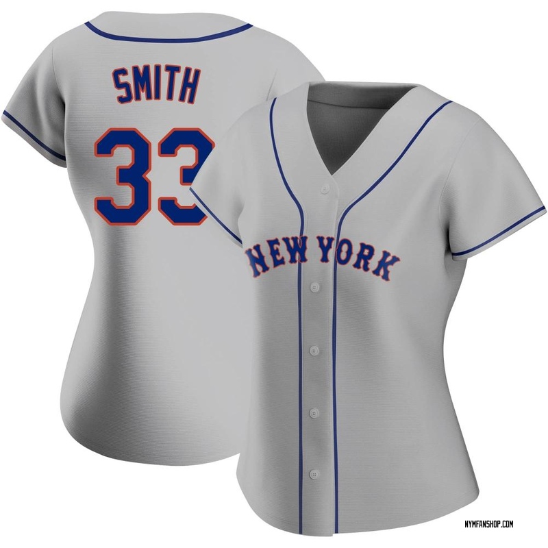 Replica Drew Smith Women's New York Mets Gray Road Jersey