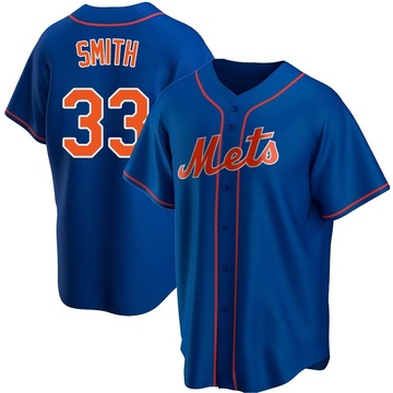 Replica Drew Smith Youth New York Mets Royal Alternate Jersey