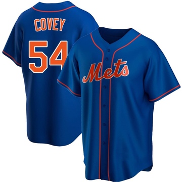 Replica Dylan Covey Men's New York Mets Royal Alternate Jersey