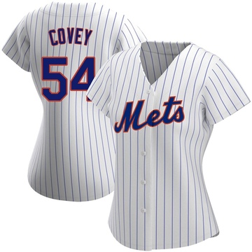 Replica Dylan Covey Women's New York Mets White Home Jersey