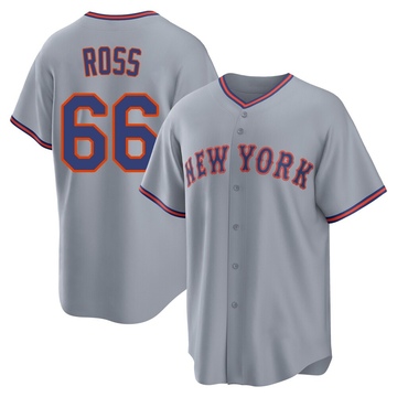 Replica Dylan Ross Youth New York Mets Gray Away 2.0 Jersey