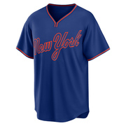 Replica Eric Wagaman Men's New York Mets Royal Alternate 2 Jersey