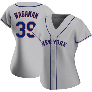 Replica Eric Wagaman Women's New York Mets Gray Road Jersey