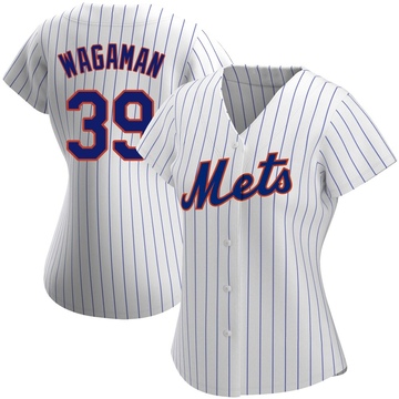 Replica Eric Wagaman Women's New York Mets White Home Jersey
