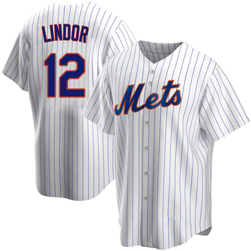 Replica Francisco Lindor Youth New York Mets White Home Jersey