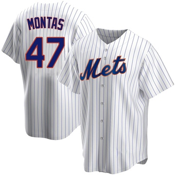 Replica Frankie Montas Youth New York Mets White Home Jersey