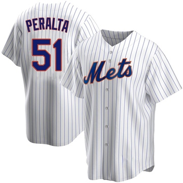 Replica Freddy Peralta Youth New York Mets White Home Jersey