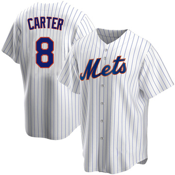 Replica Gary Carter Men's New York Mets White Home Jersey