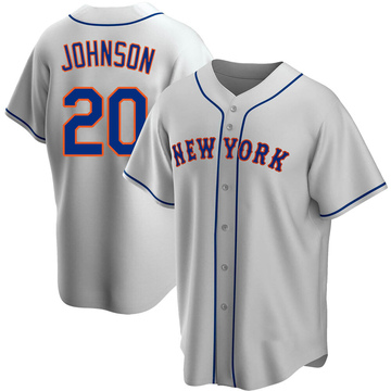 Replica Howard Johnson Youth New York Mets Gray Road Jersey