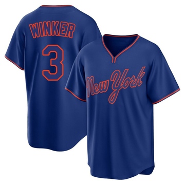 Replica Jesse Winker Youth New York Mets Royal Alternate 2 Jersey