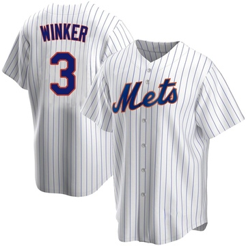 Replica Jesse Winker Youth New York Mets White Home Jersey