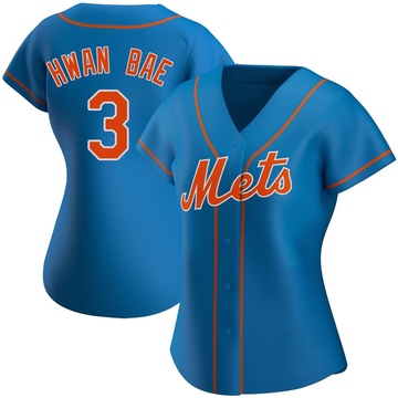 Replica Ji Hwan Bae Women's New York Mets Royal Alternate Jersey