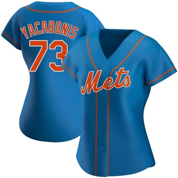 Replica Jimmy Yacabonis Women's New York Mets Royal Alternate Jersey