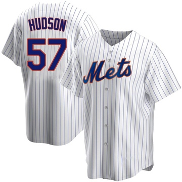 Replica Joe Hudson Youth New York Mets White Home Jersey
