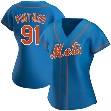 Replica Jonathan Pintaro Women's New York Mets Royal Alternate Jersey