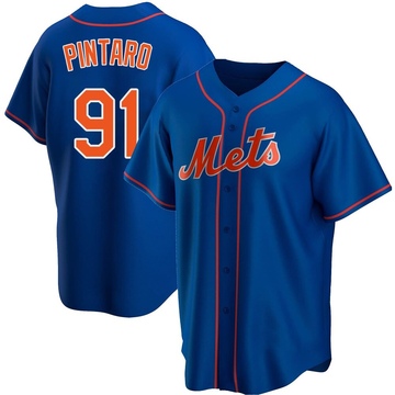 Replica Jonathan Pintaro Youth New York Mets Royal Alternate Jersey