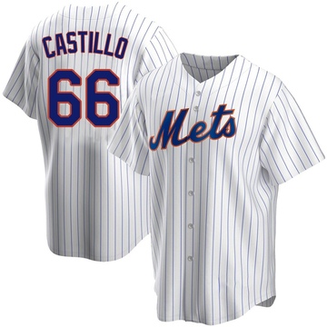 Replica Jose Castillo Men's New York Mets White Home Jersey