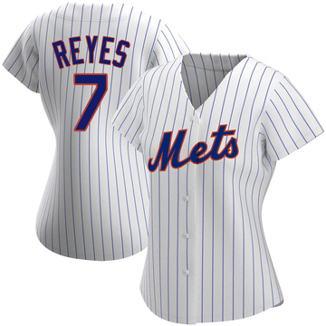 Replica Jose Reyes Women's New York Mets White Home Jersey