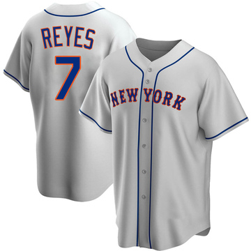 Replica Jose Reyes Youth New York Mets Gray Road Jersey