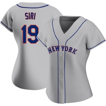 Replica Jose Siri Women's New York Mets Gray Road Jersey