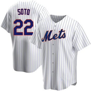 Replica Juan Soto Men's New York Mets White Home Jersey