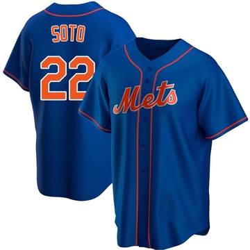 Replica Juan Soto Youth New York Mets Royal Alternate Jersey