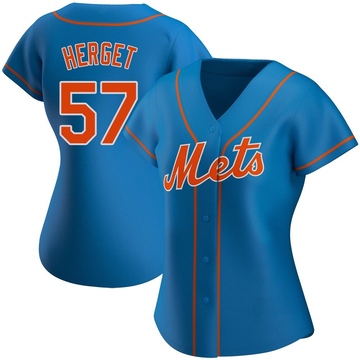 Replica Kevin Herget Women's New York Mets Royal Alternate Jersey